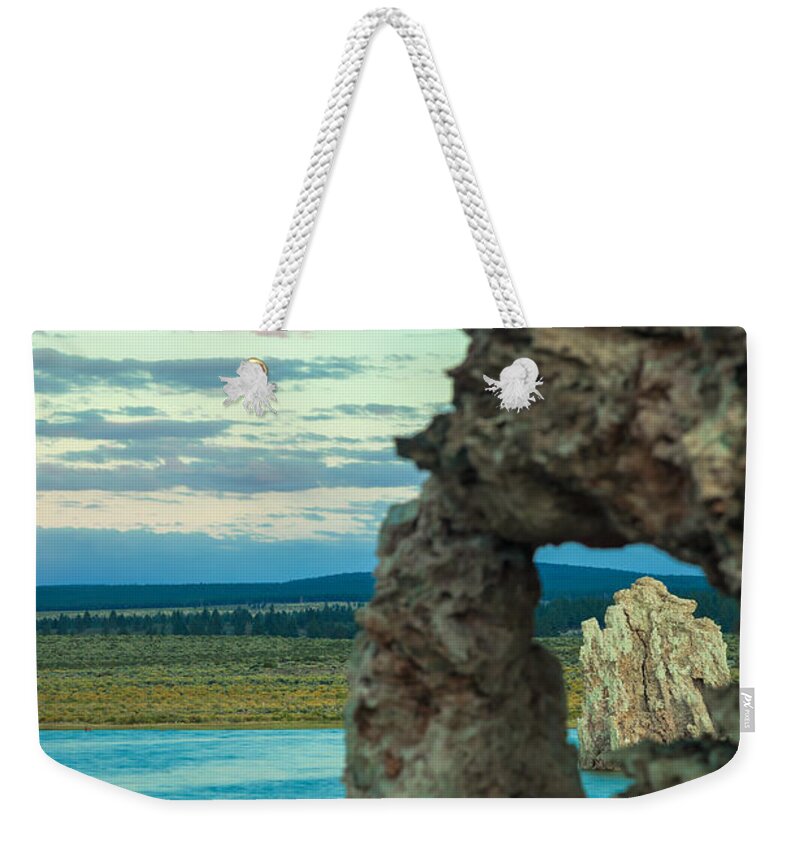 Landscape Weekender Tote Bag featuring the photograph Through A Wormhole by Jonathan Nguyen
