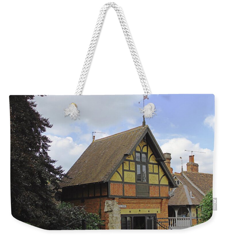 Building Weekender Tote Bag featuring the photograph Timber Framed House by Tony Murtagh