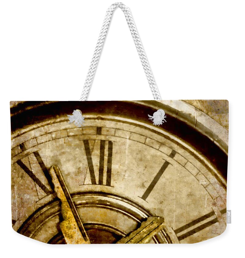 Time Weekender Tote Bag featuring the photograph Time Travel by Carol Leigh