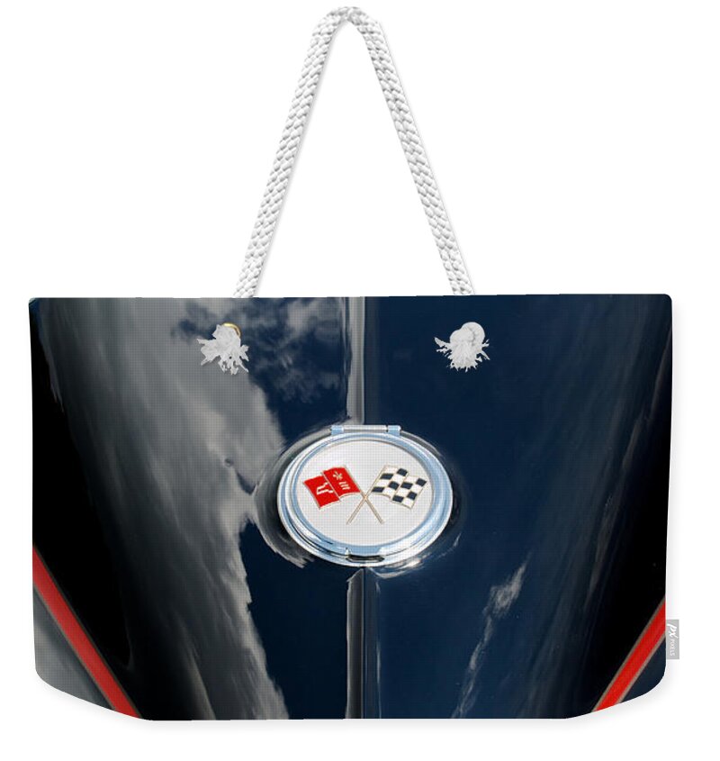 Car Weekender Tote Bag featuring the photograph To the point by Mark Dodd