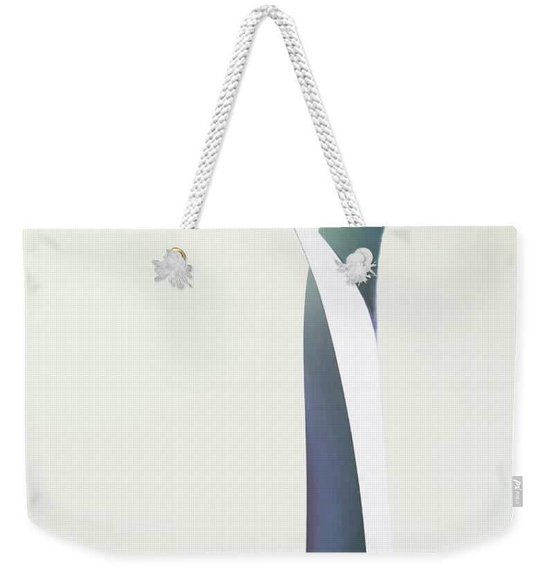 White Background Weekender Tote Bag featuring the photograph Torn Paper by Paul Taylor