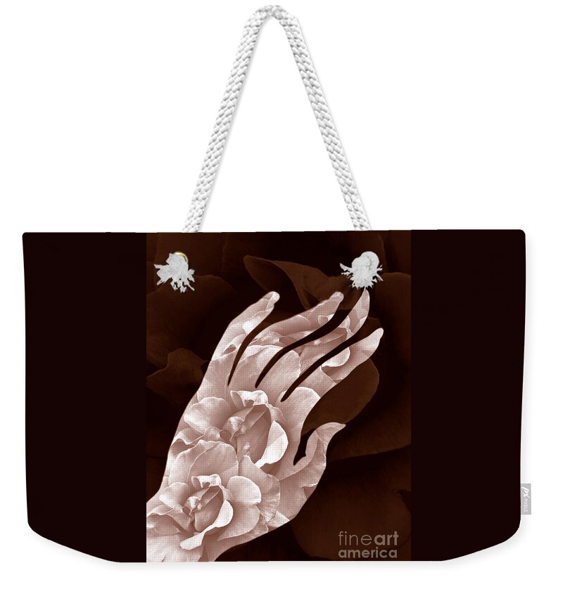 Surrealism Weekender Tote Bag featuring the digital art Solace by Fei A