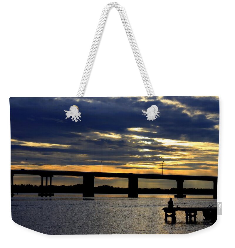 Scenery Weekender Tote Bag featuring the photograph Tranquility by Debra Forand