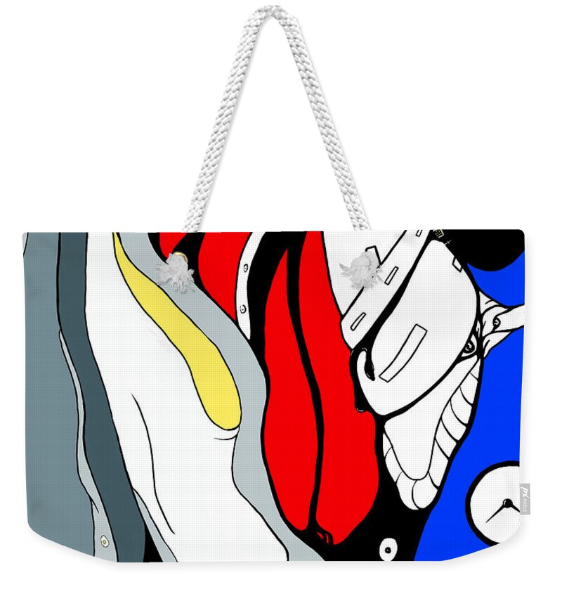 Eggs Weekender Tote Bag featuring the digital art Transition by Craig Tilley