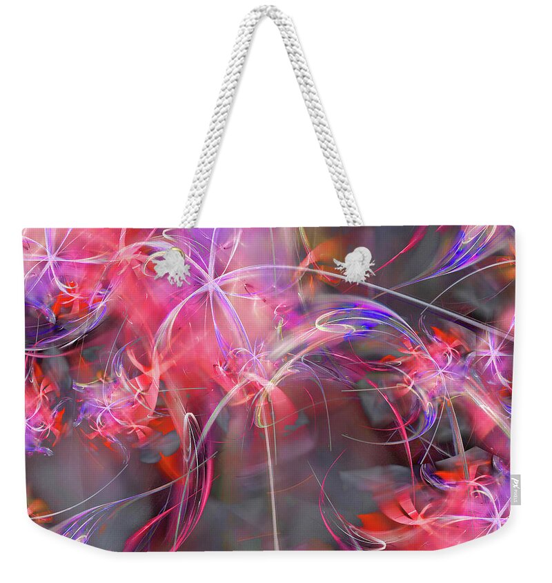 Psalms Weekender Tote Bag featuring the digital art Truth Shall Spring Out by Margie Chapman