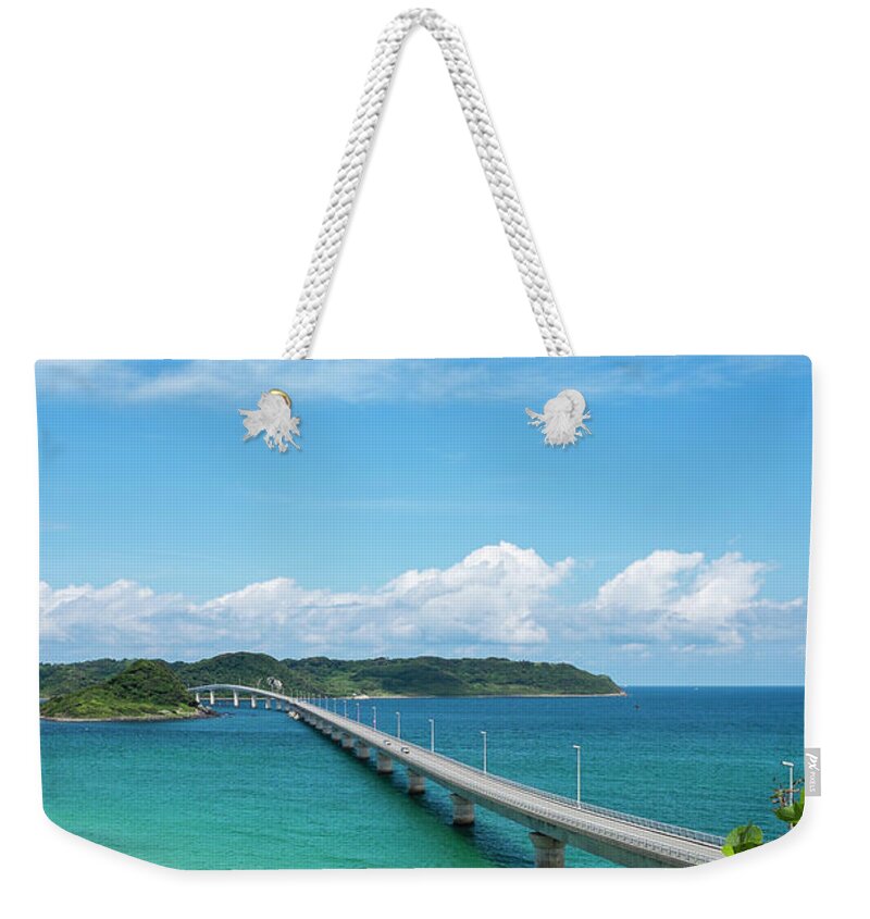 Tranquility Weekender Tote Bag featuring the photograph Tsunoshima by Gacha223