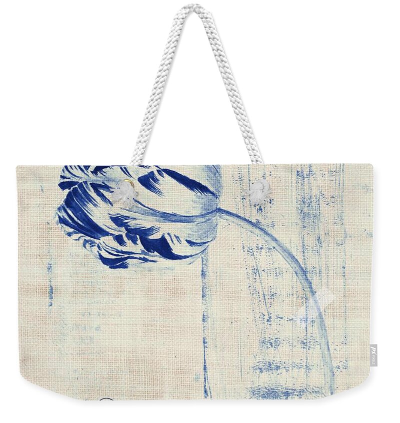 Tulip Weekender Tote Bag featuring the digital art Tulip - Vivre et Aimer s04bt04t by Variance Collections