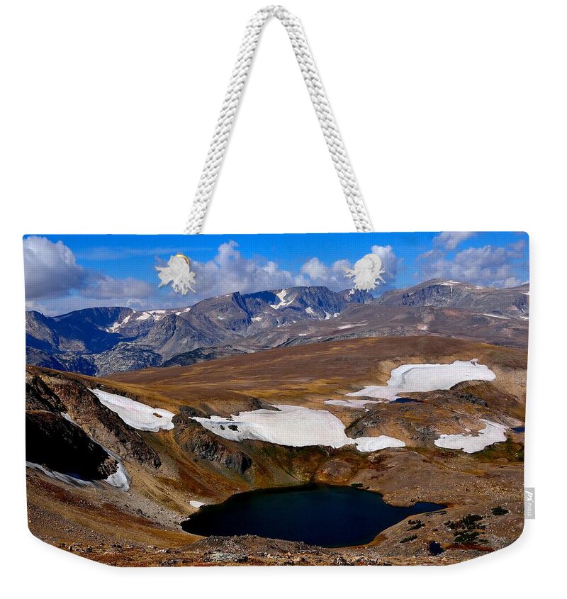 Beartooth Weekender Tote Bag featuring the photograph Tundra Tarn by Tranquil Light Photography