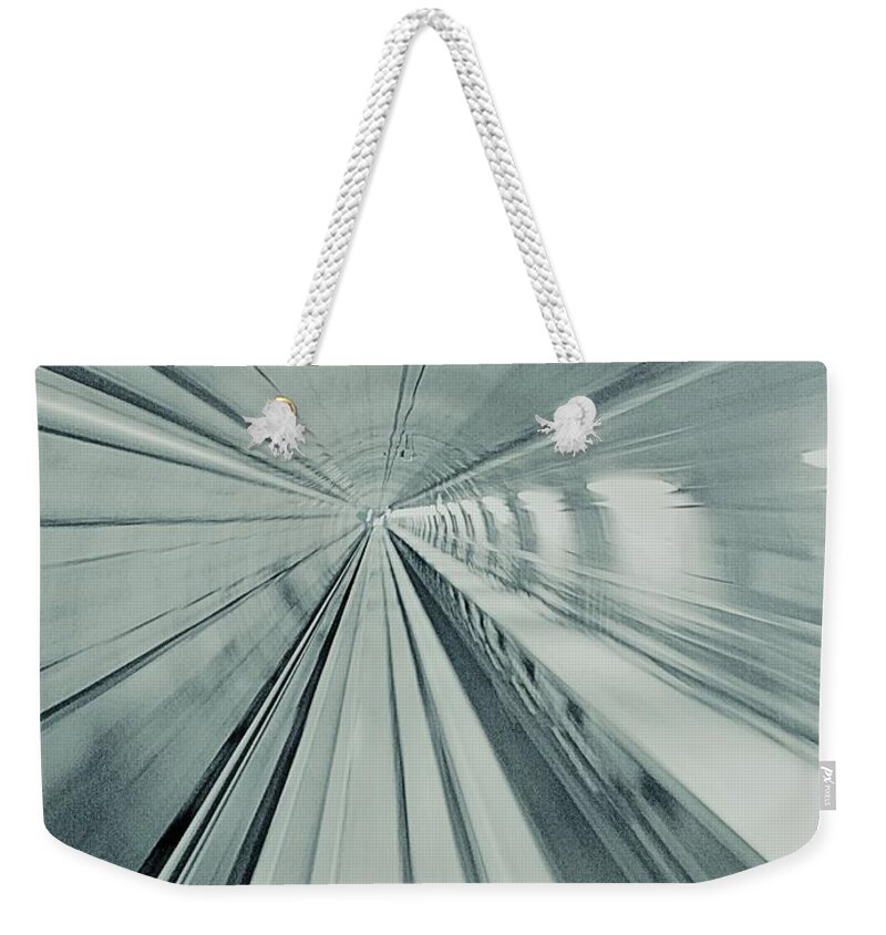Tunnel Weekender Tote Bag featuring the photograph Tunnel by Alexander Fedin