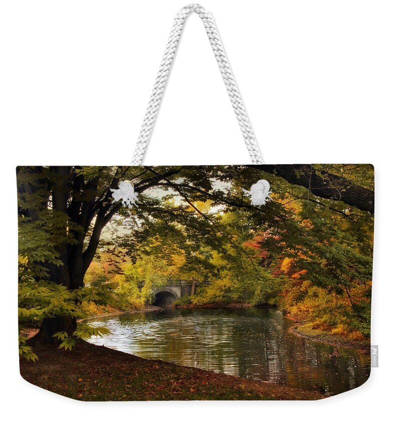 Lake Weekender Tote Bag featuring the photograph Twin Lakes by Jessica Jenney