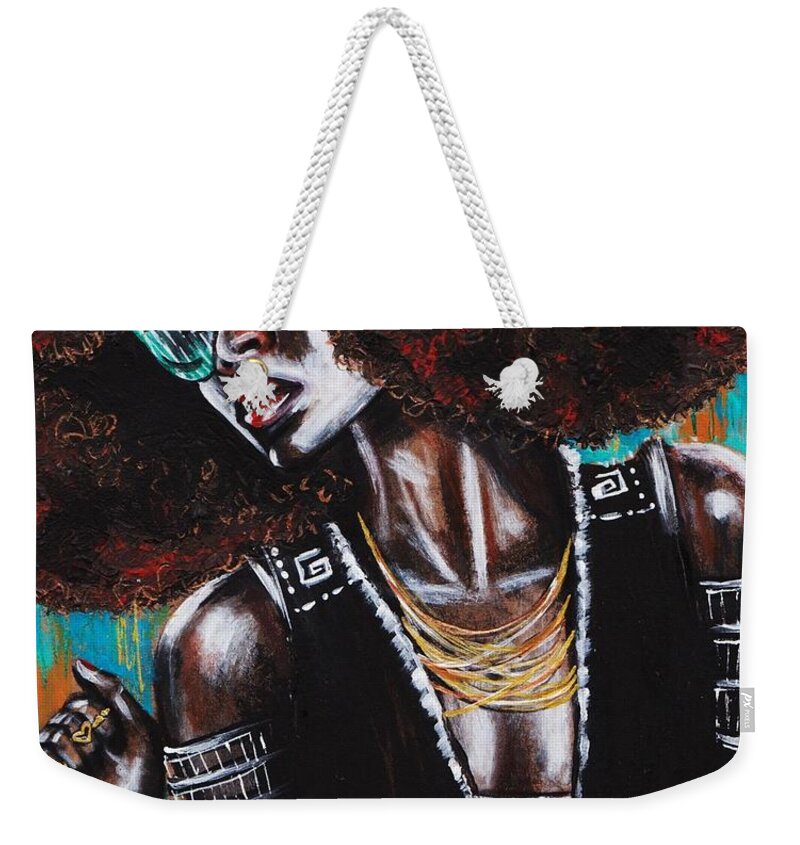 Artbyria Weekender Tote Bag featuring the photograph Unbreakable by Artist RiA