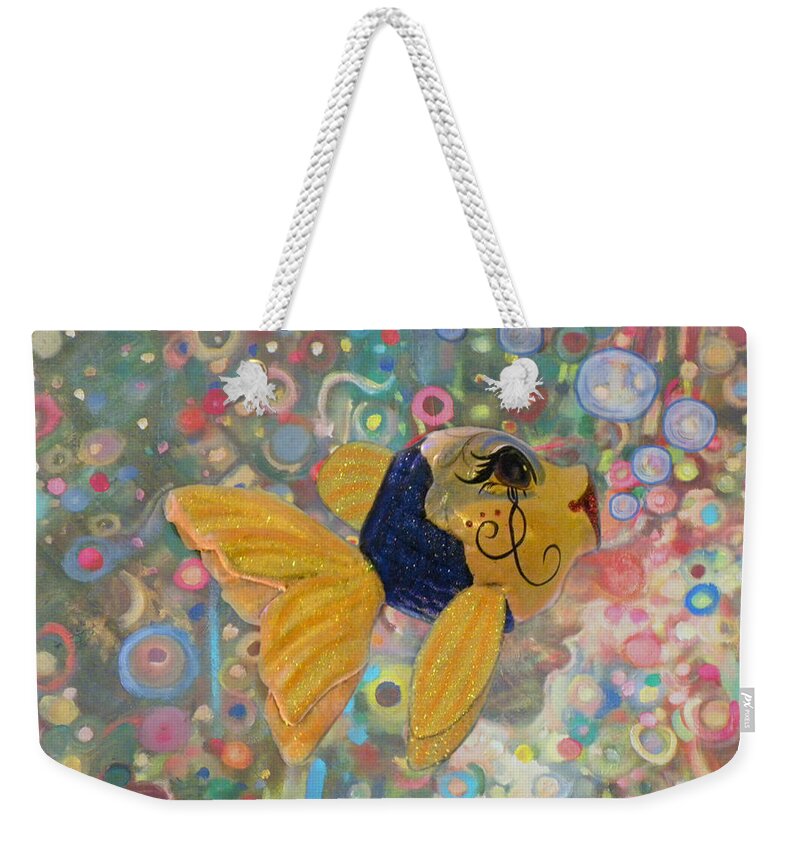 Fish Weekender Tote Bag featuring the photograph Under The Sea Party by Sandi OReilly