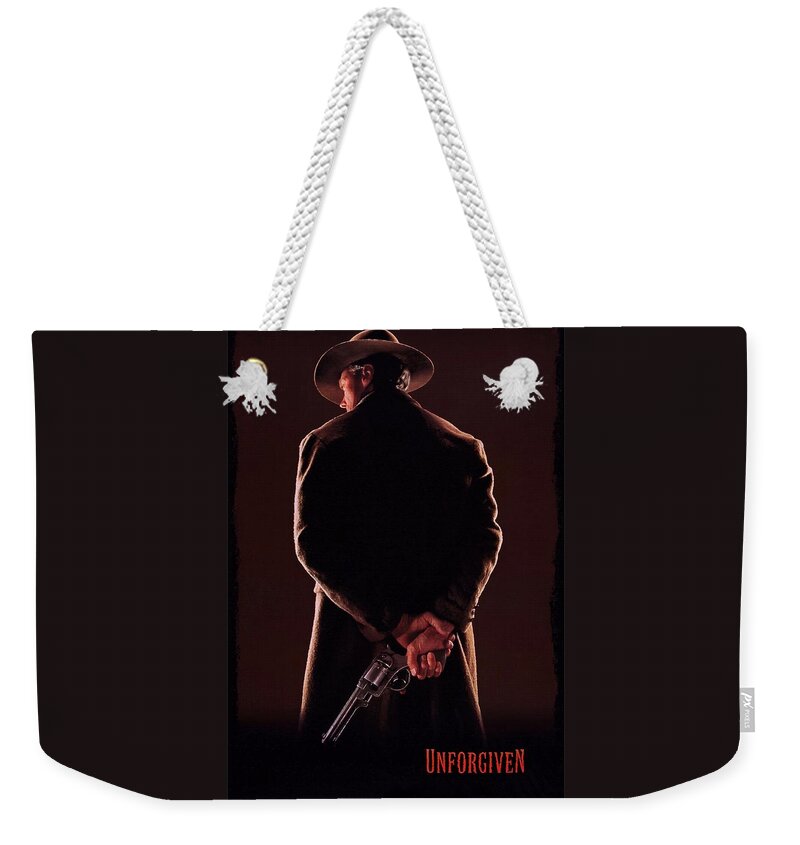 Unforgiven Weekender Tote Bag featuring the photograph Unforgiven by Movie Poster Prints