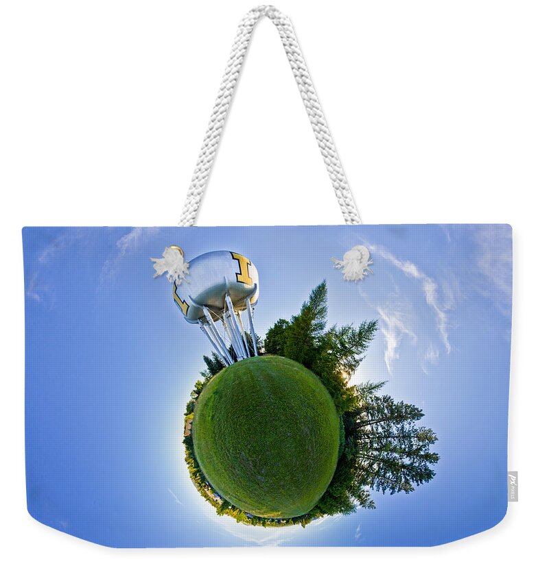 University Weekender Tote Bag featuring the photograph University of Idaho by Niels Nielsen