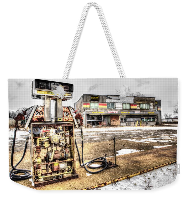 Buffalo Photographs Weekender Tote Bag featuring the photograph Unleaded by John Angelo Lattanzio