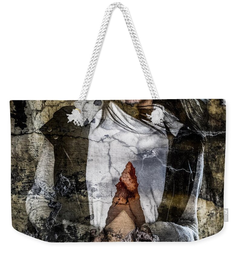 Kayla Weekender Tote Bag featuring the photograph Urban Decay 1 by Michael Arend