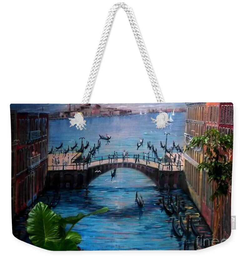  Weekender Tote Bag featuring the photograph Venice by Kelly Awad