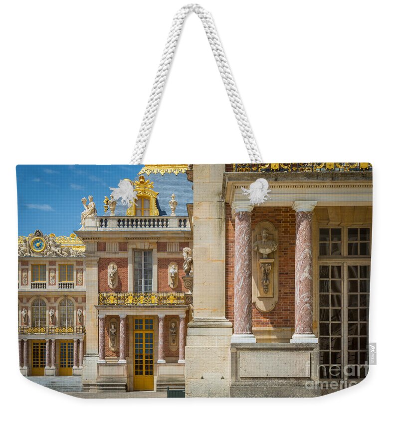 Europa Weekender Tote Bag featuring the photograph Versailles Splendor by Inge Johnsson