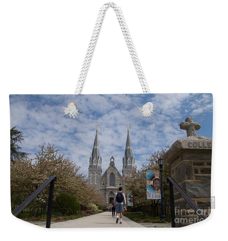 Villanova College Weekender Tote Bag featuring the photograph Villanova College by William Norton