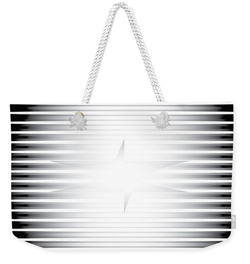 Optical Weekender Tote Bag featuring the digital art Vision Chamber by Kevin McLaughlin