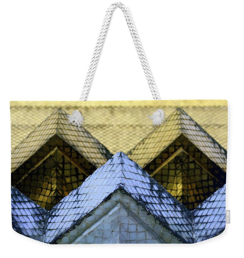 Thailand Weekender Tote Bag featuring the photograph W by A Rey
