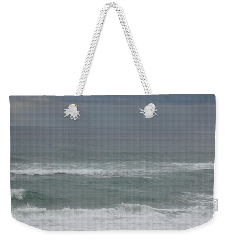 Sun Chairs Weekender Tote Bag featuring the photograph Waiting for Sunshine by Christiane Schulze Art And Photography