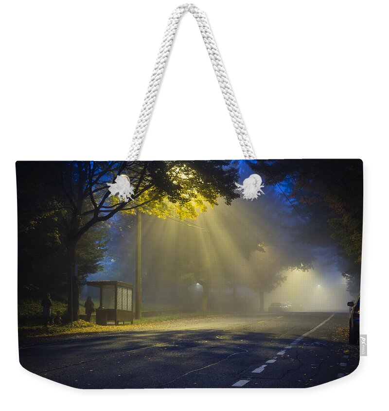 Early Weekender Tote Bag featuring the photograph Close Encounters by Kyle Wasielewski