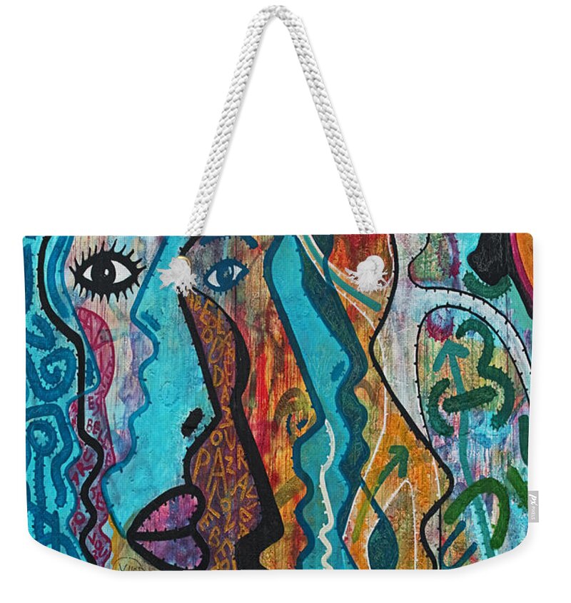 Wall-art Weekender Tote Bag featuring the photograph Wall-art 028 by Joachim G Pinkawa