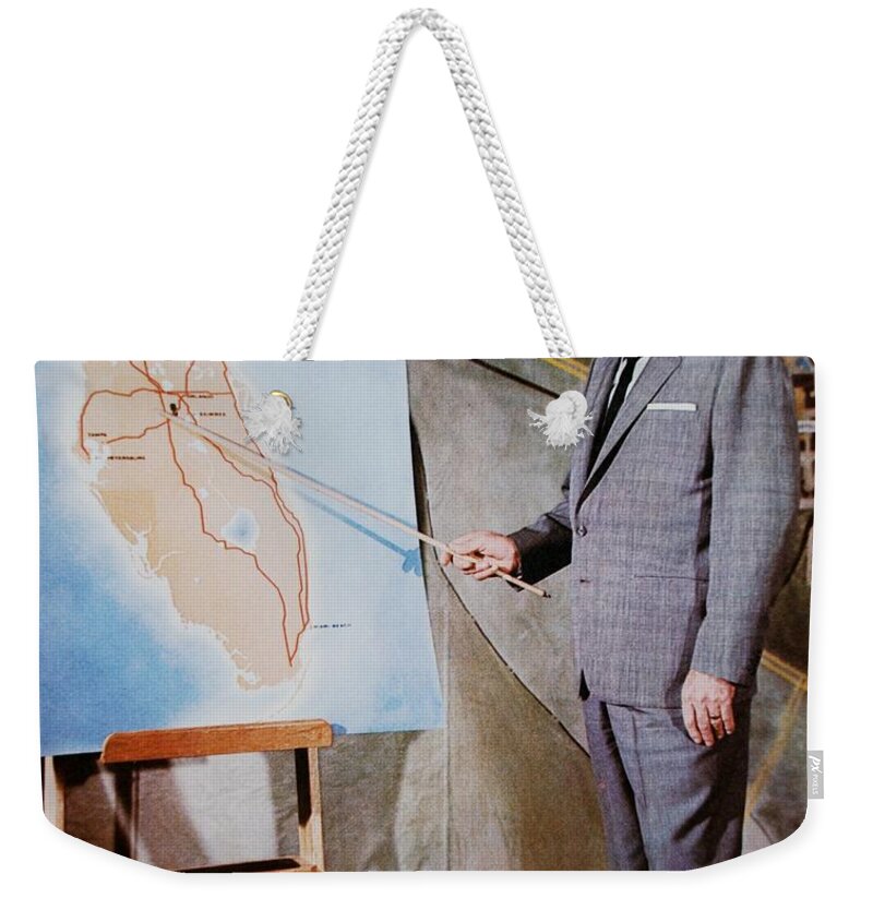 1971 Weekender Tote Bag featuring the photograph Walt And Florida by Rob Hans