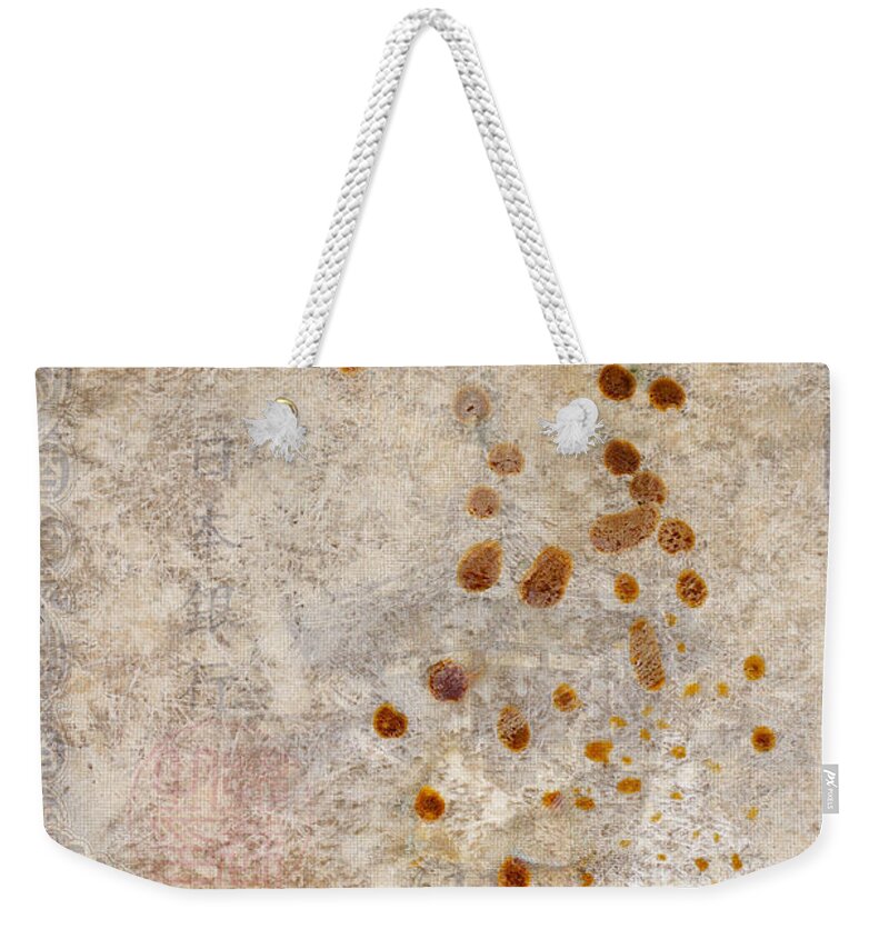 Japan Weekender Tote Bag featuring the photograph Washing Ashore by Carol Leigh