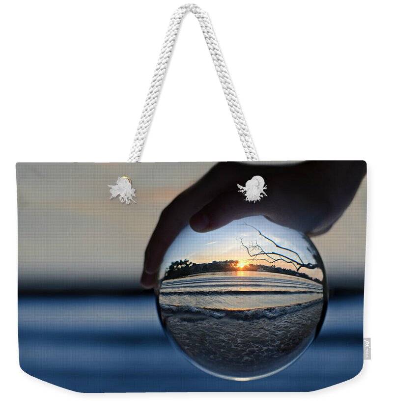 Earth Weekender Tote Bag featuring the photograph Water Planet by Laura Fasulo