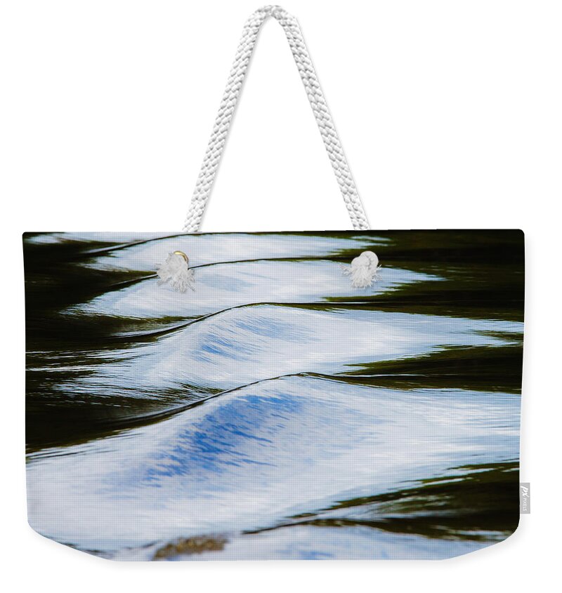 Ripples Weekender Tote Bag featuring the photograph Watermountains by Casper Cammeraat
