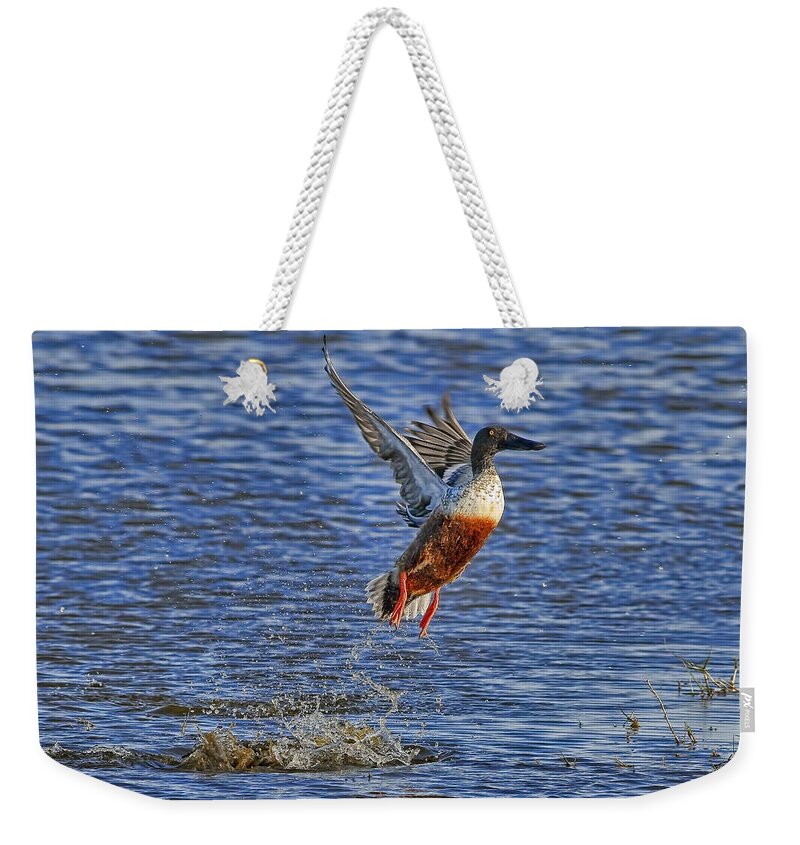 Liftoff Weekender Tote Bag featuring the photograph We Have Liftoff by Gary Holmes