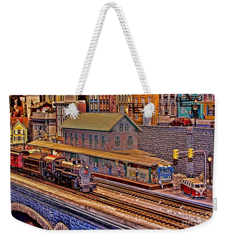 Childhood Weekender Tote Bag featuring the photograph Welcome to Childhood by Olga Hamilton