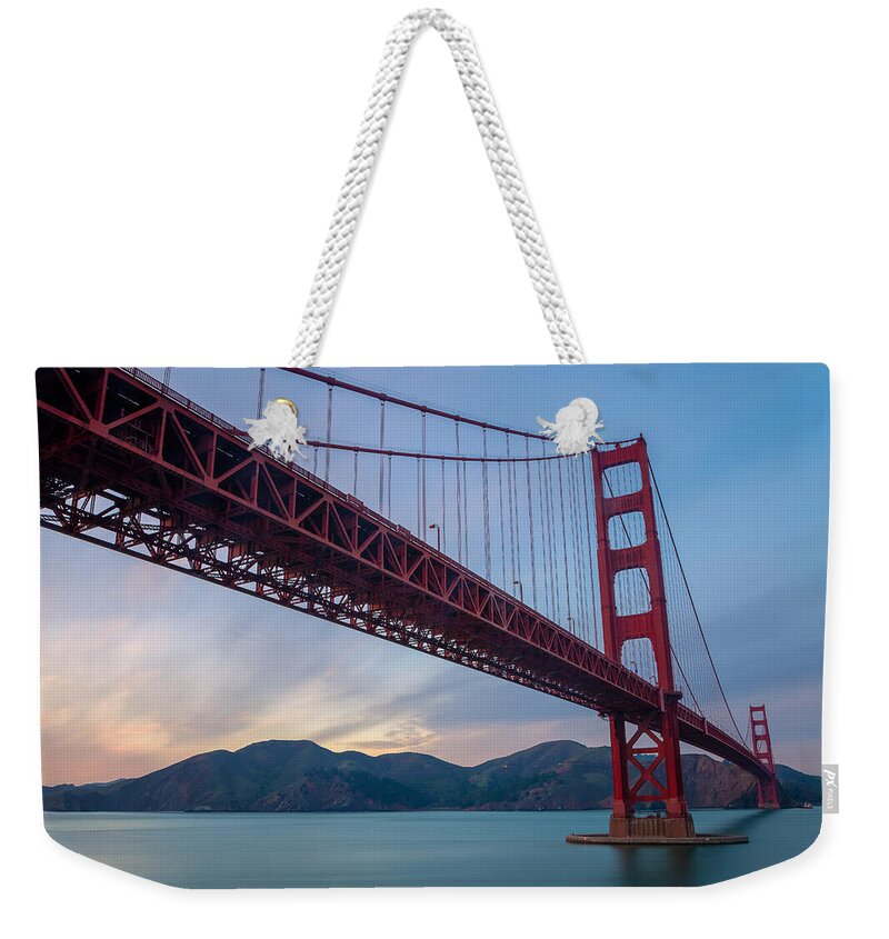 City Weekender Tote Bag featuring the photograph Western Light by Jonathan Nguyen