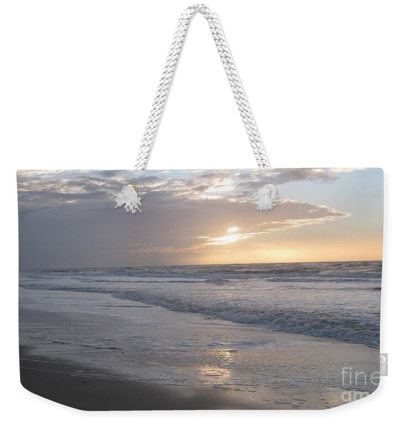 Whale In The Clouds Weekender Tote Bag featuring the photograph Whale in the clouds by Heidi Sieber
