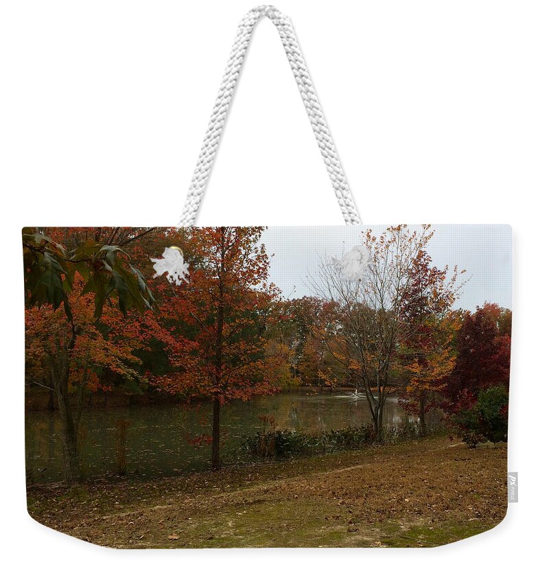 Trees Weekender Tote Bag featuring the photograph What A Beauitful Day by Chris W Photography AKA Christian Wilson