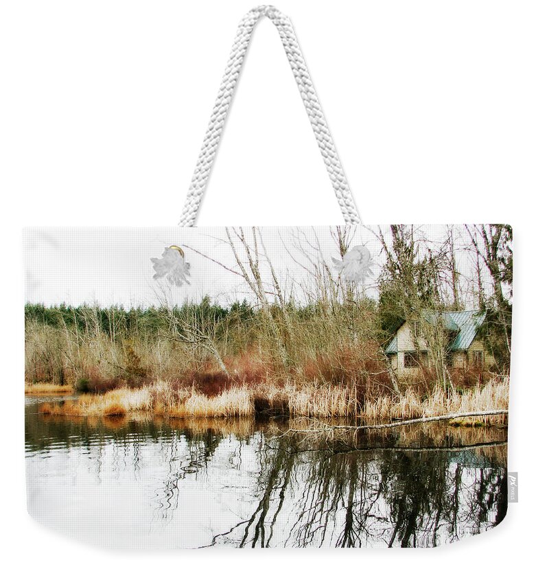 Landscape Weekender Tote Bag featuring the photograph Where Gnomes Dwell by Rory Siegel