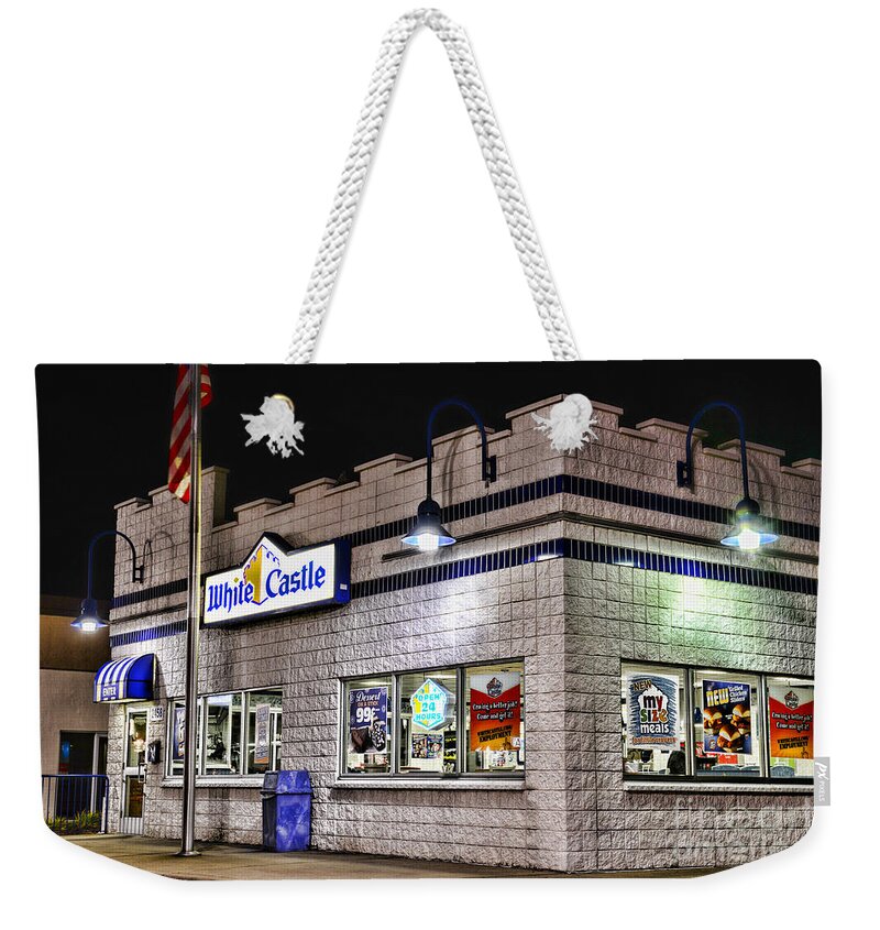 Paul Ward Weekender Tote Bag featuring the photograph White Castle by Paul Ward