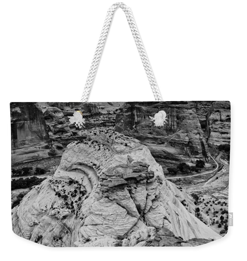 Canyon De Chelly Photographs Weekender Tote Bag featuring the photograph White House Overlook Canyon de Chelly by Silvio Ligutti