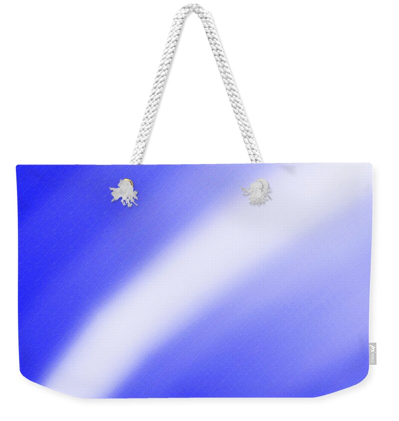 Andee Design Abstract Weekender Tote Bag featuring the digital art White Tornado by Andee Design