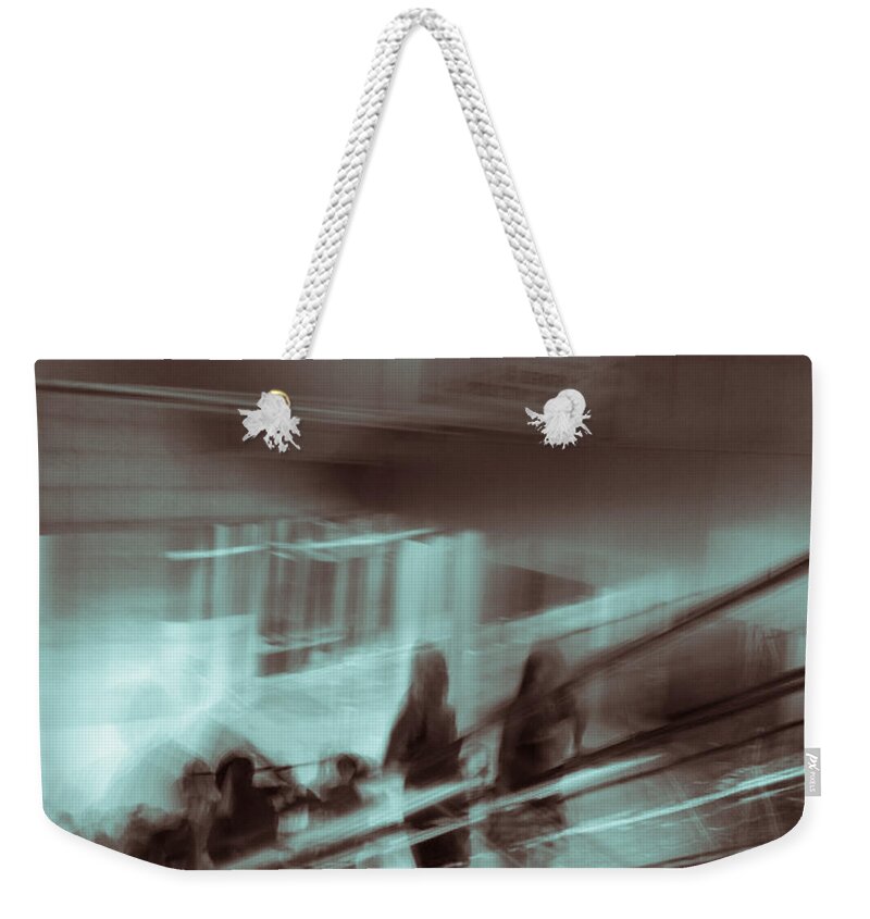 Impressionist Weekender Tote Bag featuring the photograph Why Walk When You Can Ride by Alex Lapidus