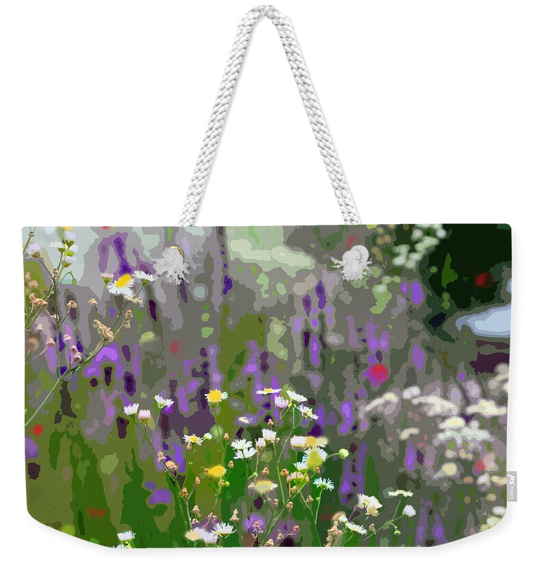 Wildflowers Weekender Tote Bag featuring the photograph Wildflowers by Jackson Pearson