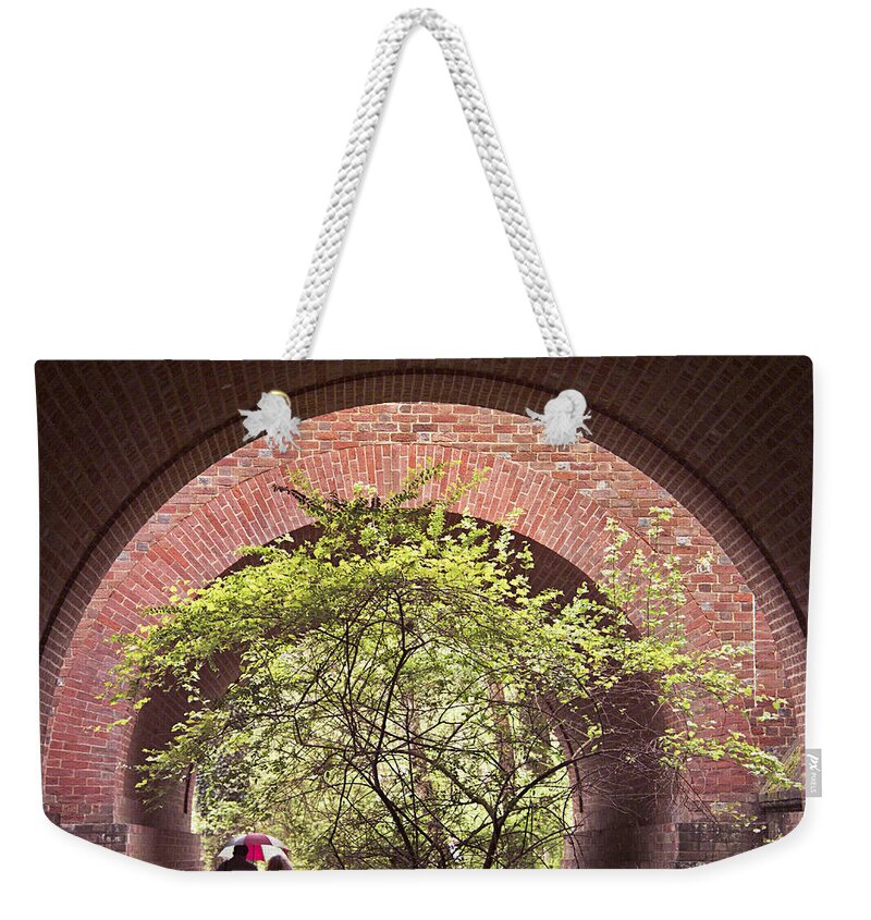 Arch Weekender Tote Bag featuring the photograph Williamsburg Arches Photo by Peter J Sucy