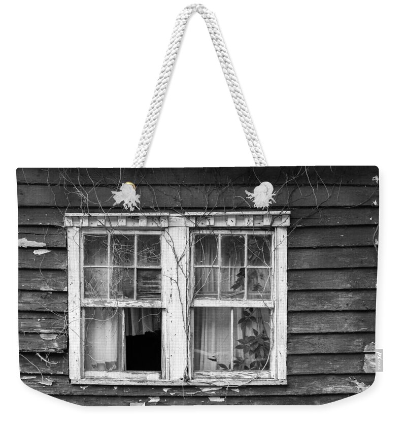 Johns Island Weekender Tote Bag featuring the photograph Window Dressing by Patricia Schaefer