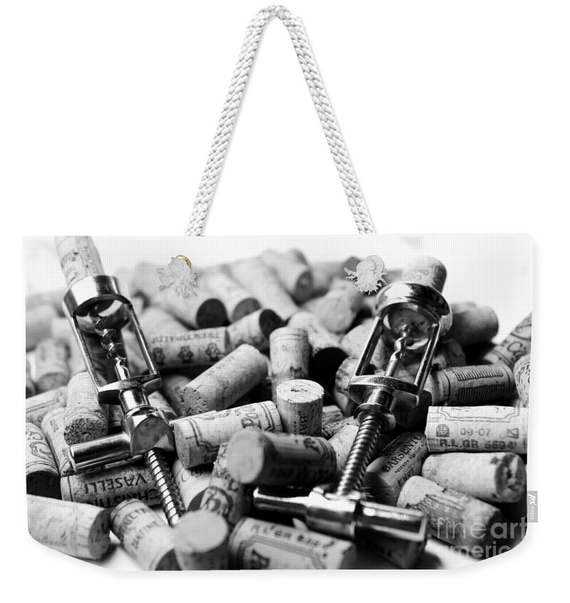 Wine Weekender Tote Bag featuring the photograph Wine Tasting by Stefano Senise