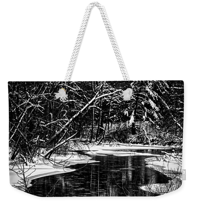 Winter Setting Weekender Tote Bag featuring the photograph Winter Solitude by Thomas Young
