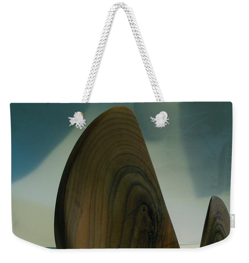 Colette Weekender Tote Bag featuring the photograph Wood Zen Harmony by Colette V Hera Guggenheim