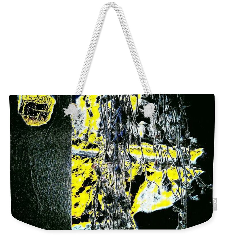 Yellow Weekender Tote Bag featuring the photograph Yellow by Jacqueline McReynolds