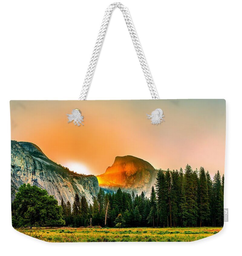 United States Of America Weekender Tote Bag featuring the photograph Sunrise Surprise by Az Jackson